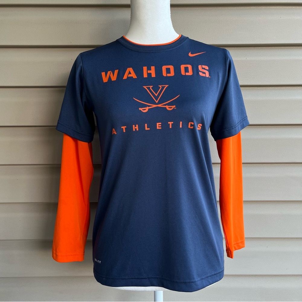 •Nike• UVA Dri-Fit Women's Long Sleeve Tee - Size Medium